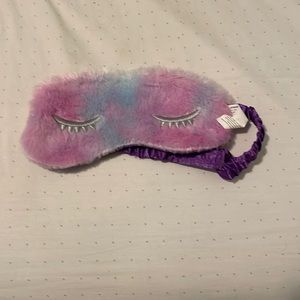 Lightly used - fuzzy eye sleeping mask